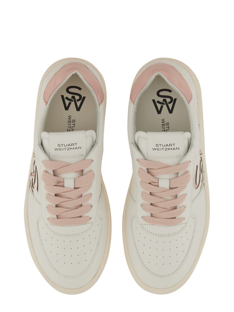 Stuart Weitzman Sneaker With Logo