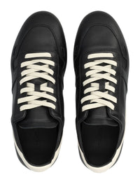 Rick Owens Women'S Minimal Sneak  Leather Sneakers
