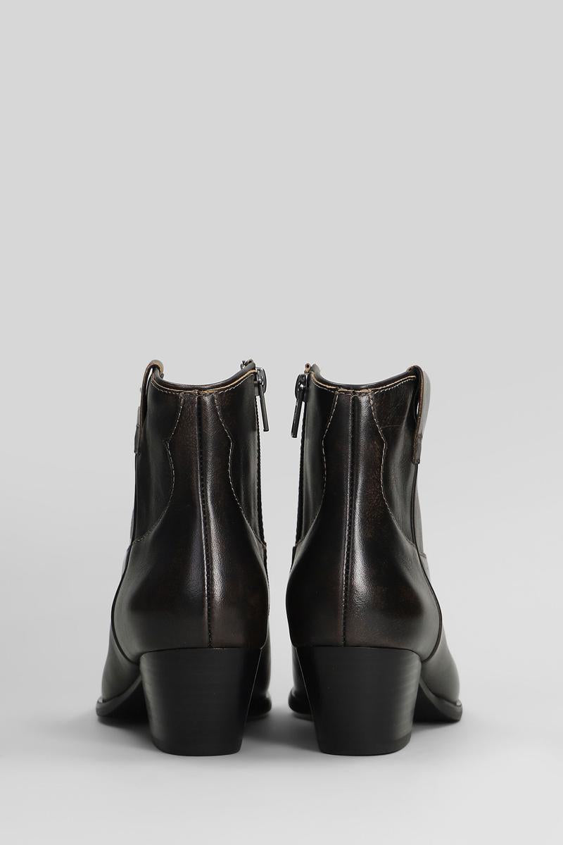 Ash Fame Texan Ankle Boots
