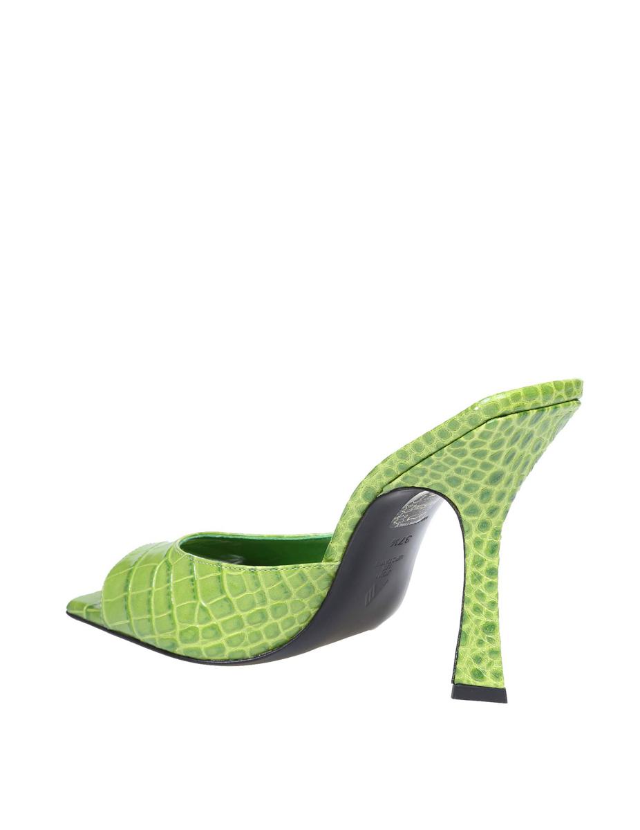 The Attico Leather Mules