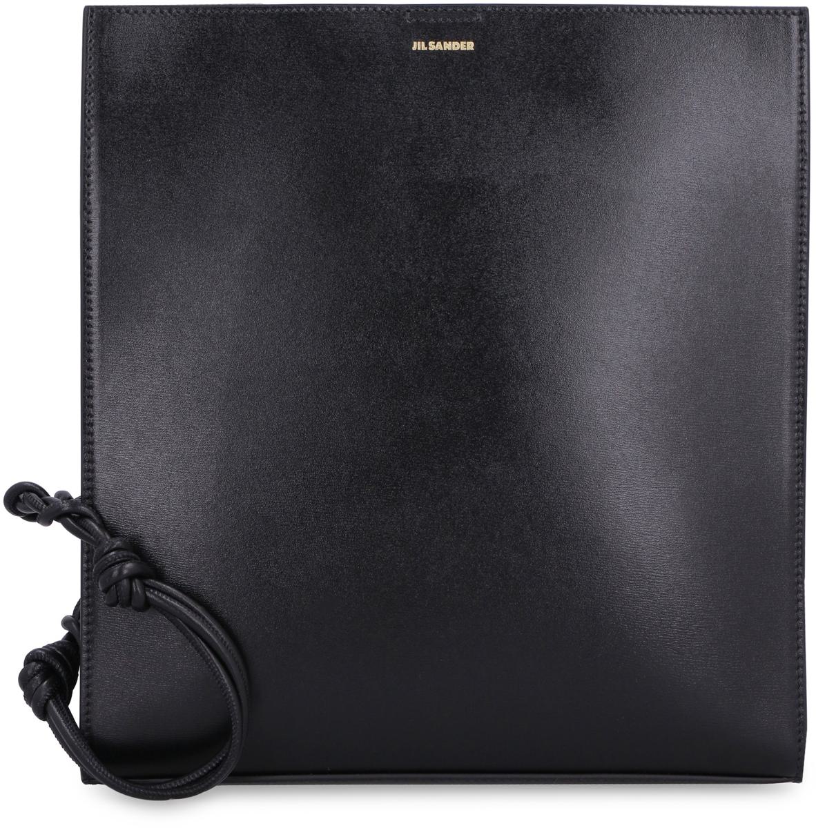 Jil Sander Tangle Leather Crossbody Bag