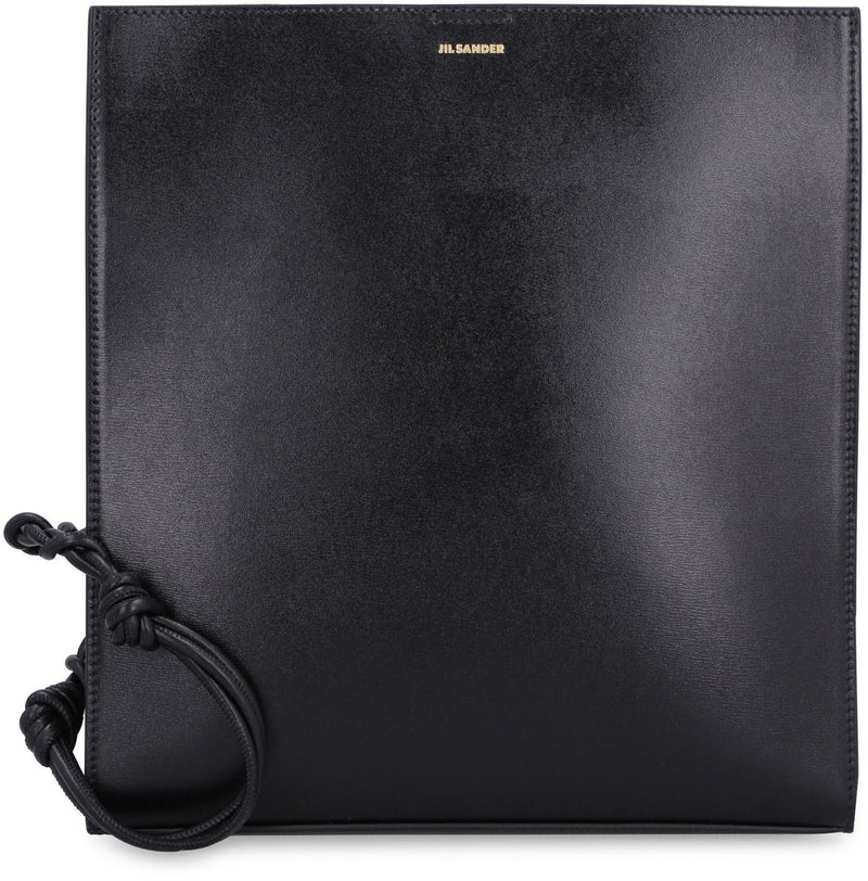 Jil Sander Tangle Leather Crossbody Bag