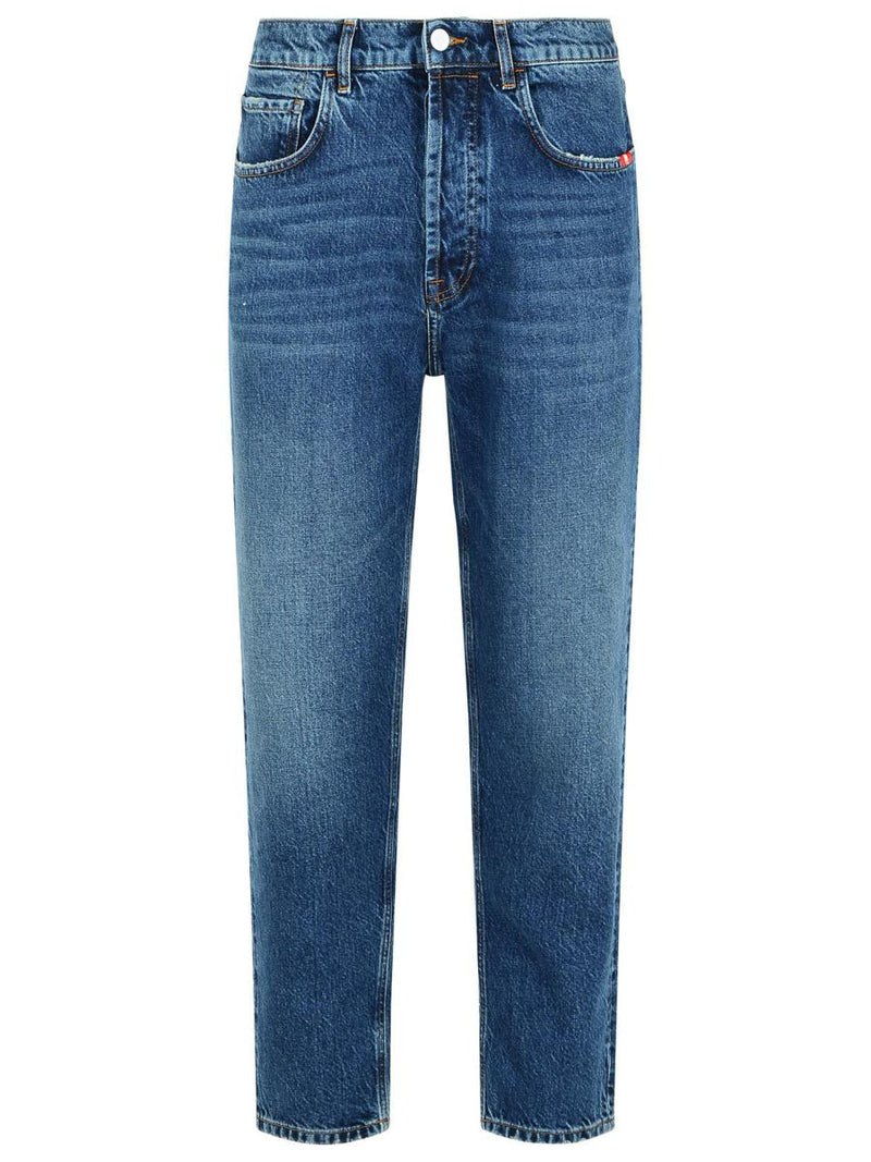 Amish 'Jeremiah' Blue Cotton Jeans