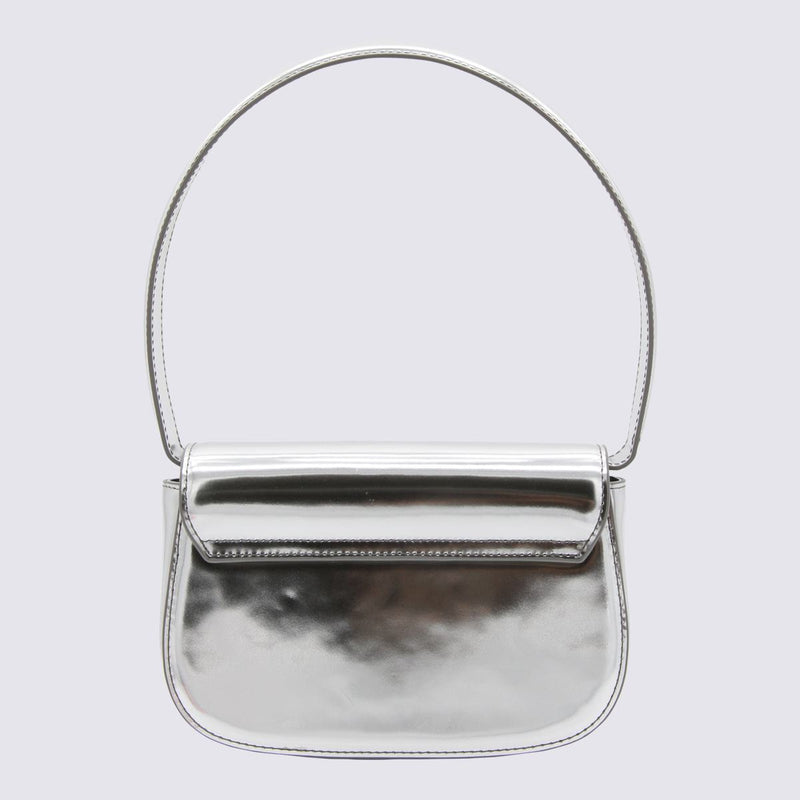 Diesel Silver Metal 1Dr Shoulder Bag