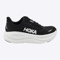 Hoka White And Black Bondi 9 Sneakers