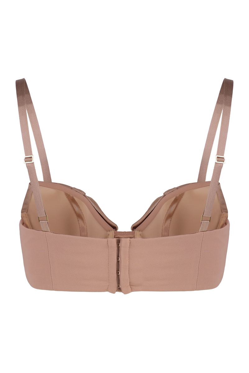 Elisabetta Franchi Tie Details Crêpe Top