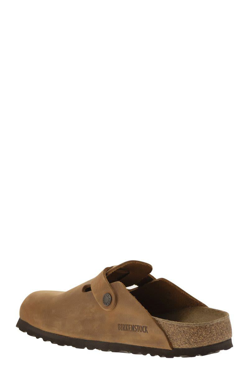 Birkenstock Boston - Oiled Leather Sabot
