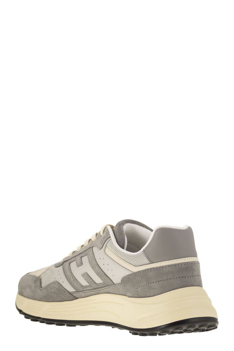 Hogan Hyperlight - Suede And Canvas Sneakers