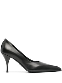 Prada 85Mm Leather Pumps