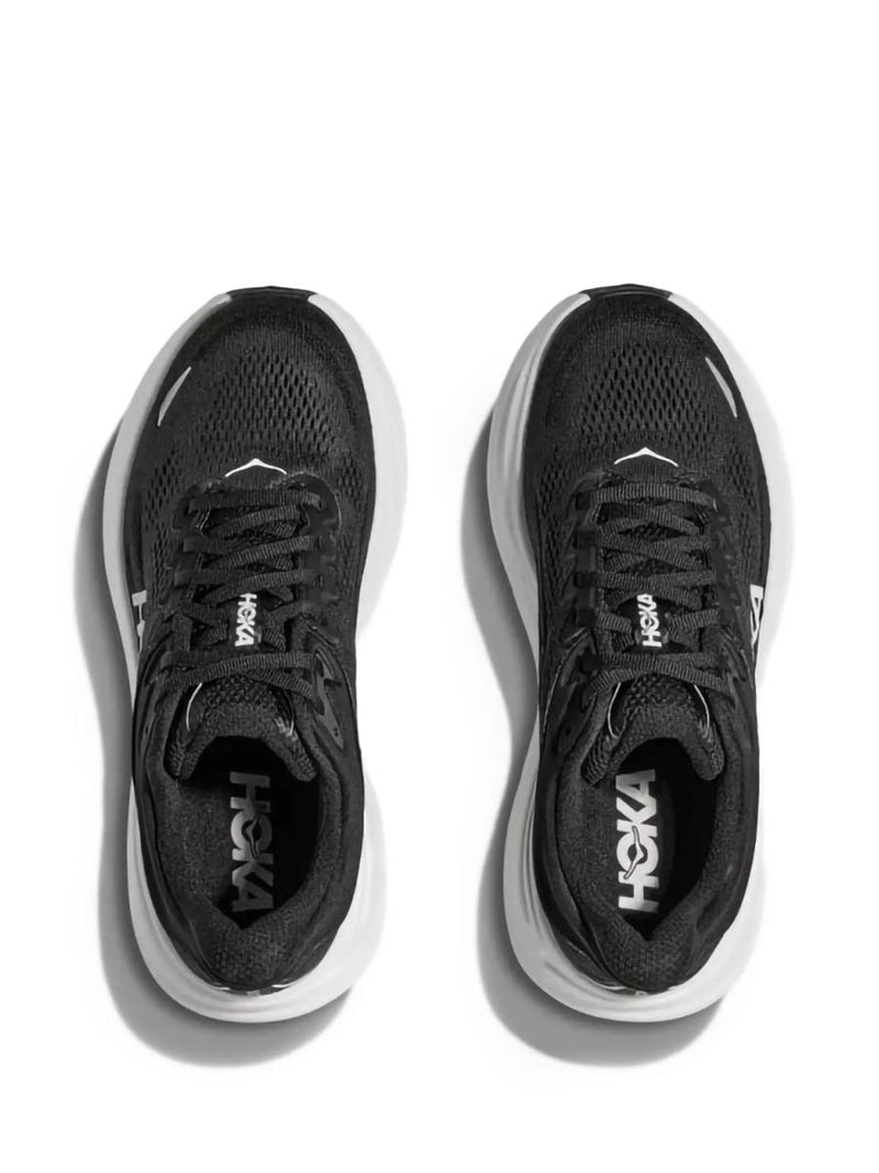 Hoka Bondi 9 Sneakers "Black/White"