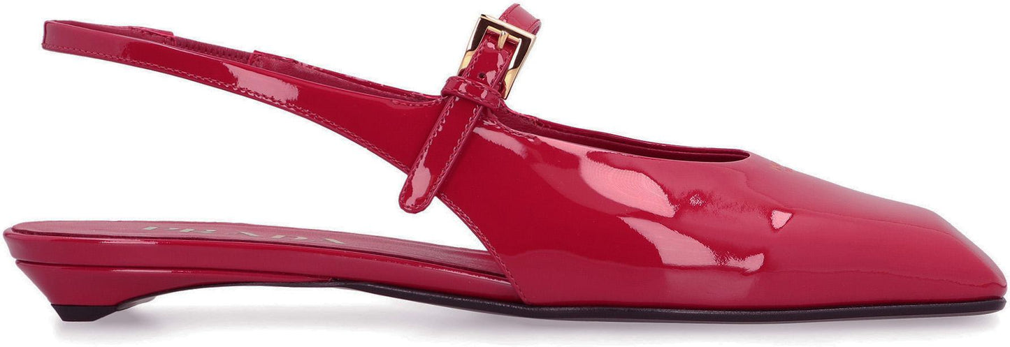 Prada Slingback Ballet Flats