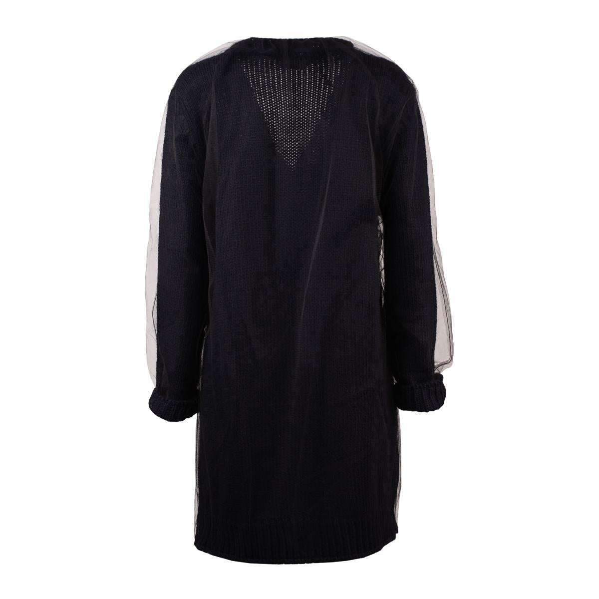 Mei Mei J Cardigan With Tulle