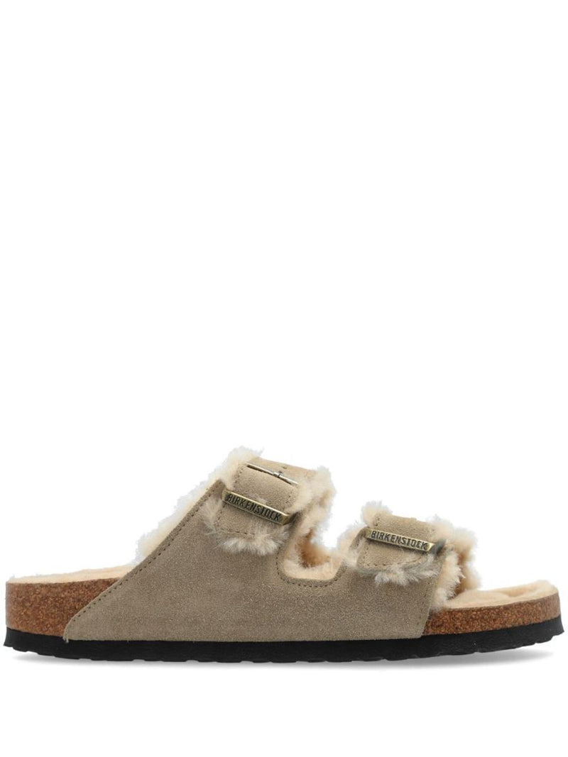 Birkenstock 'Arizona' Fur Slippers