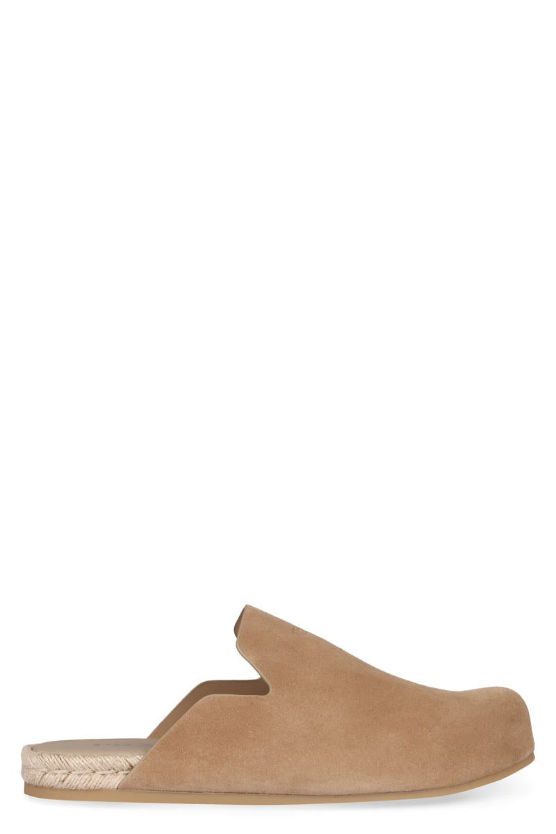 Prada Suede Mules