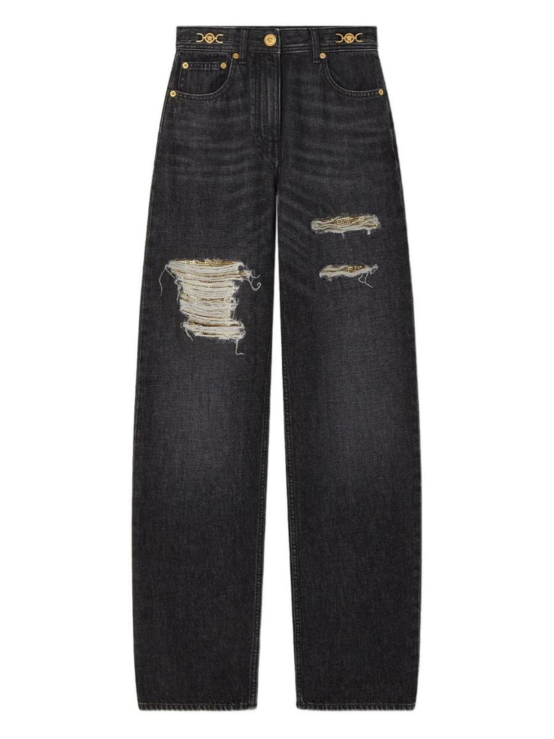 Versace Denim Cotton Jeans