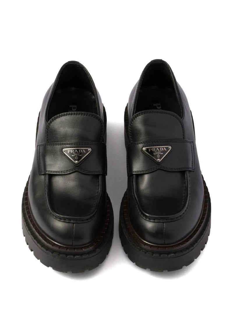 Prada Leather Loafers