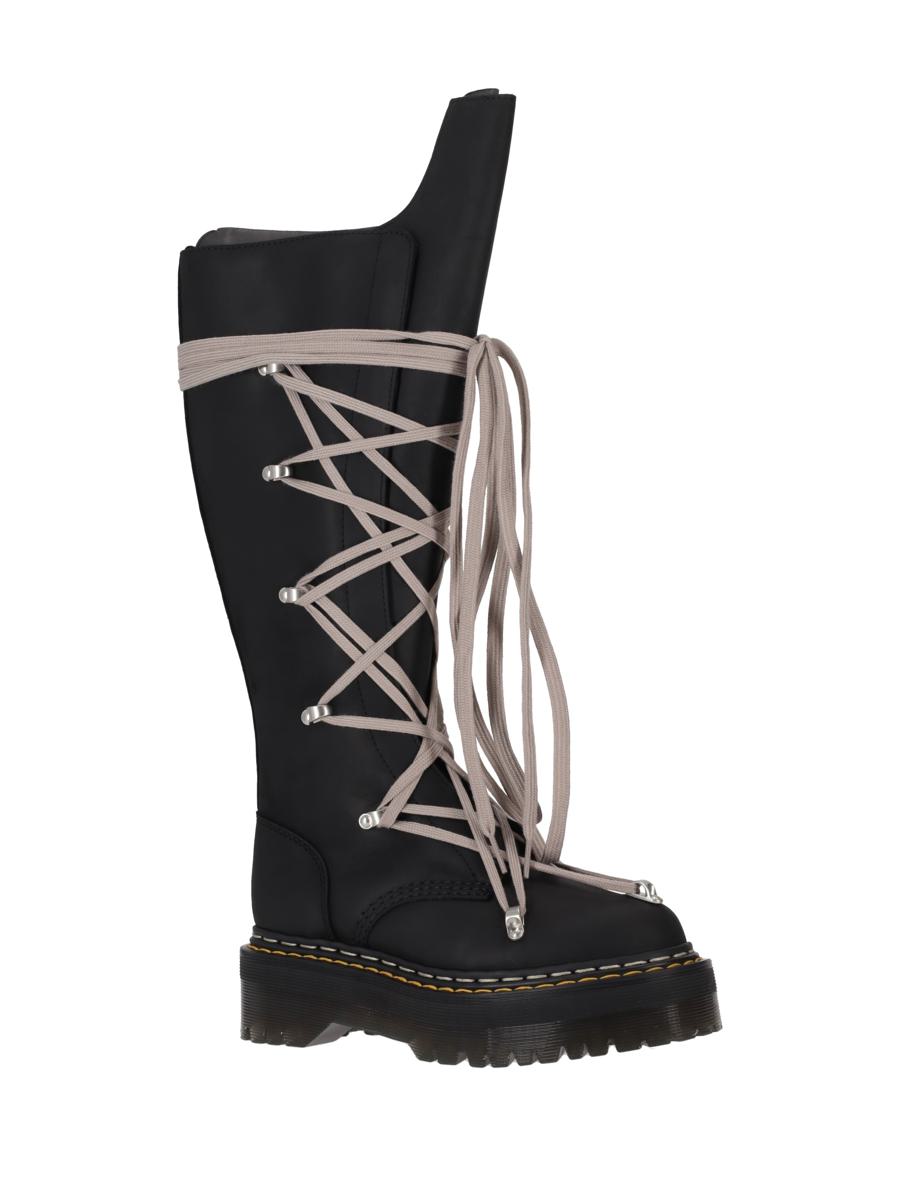 Rick Owens 1B60 Quad Sole Pentalace Boot