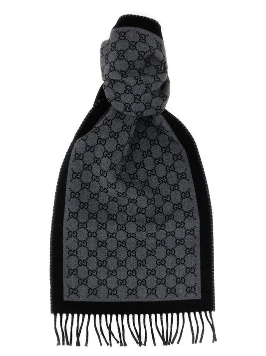 Gucci Gg Jacquard Scarf