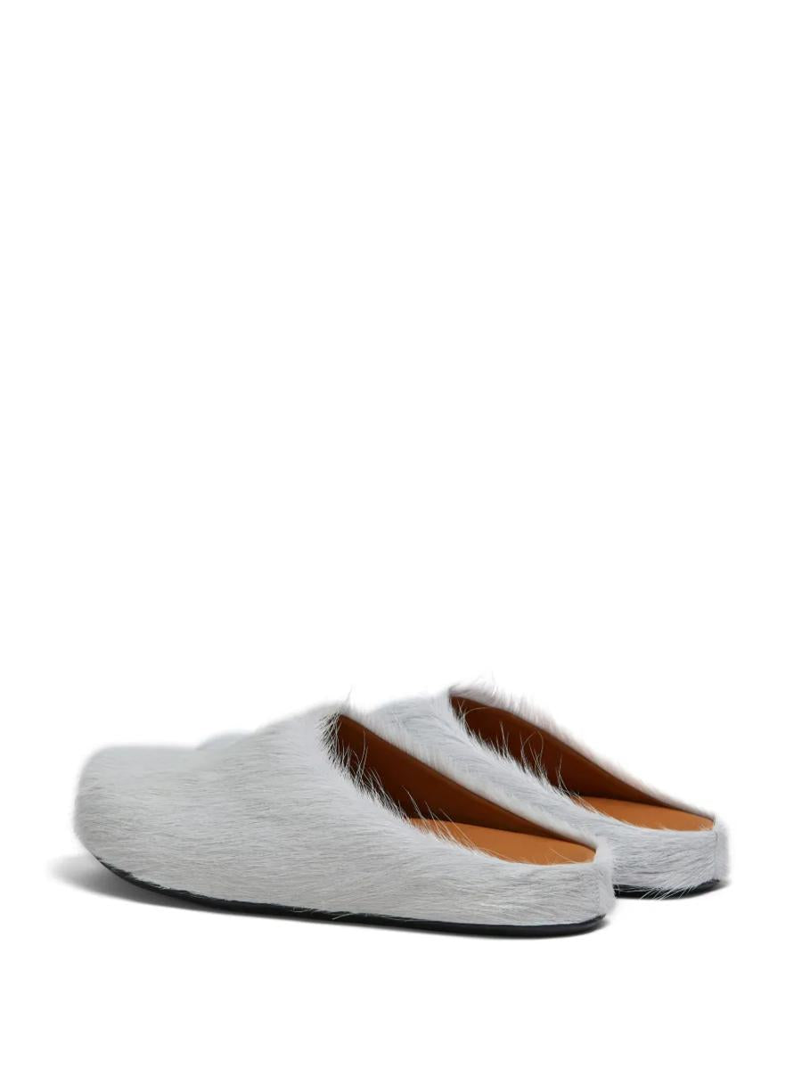 Marni Slippers Fussbett Sabot With Round Toe