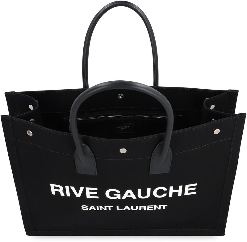 Saint Laurent Canvas Tote Bag