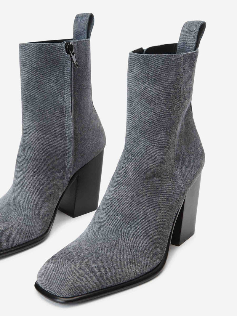 Alexander Wang Leather Heel Boots