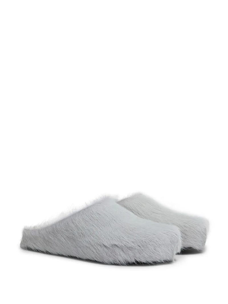 Marni Slippers Fussbett Sabot With Round Toe