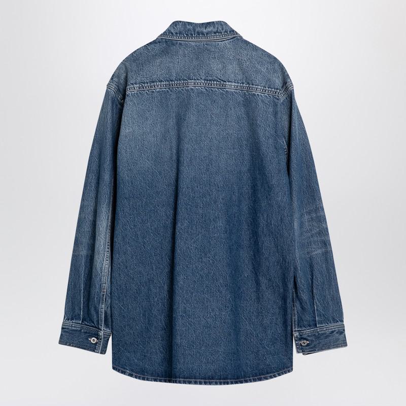 Valentino Garavani Denim Shirt With V Detail