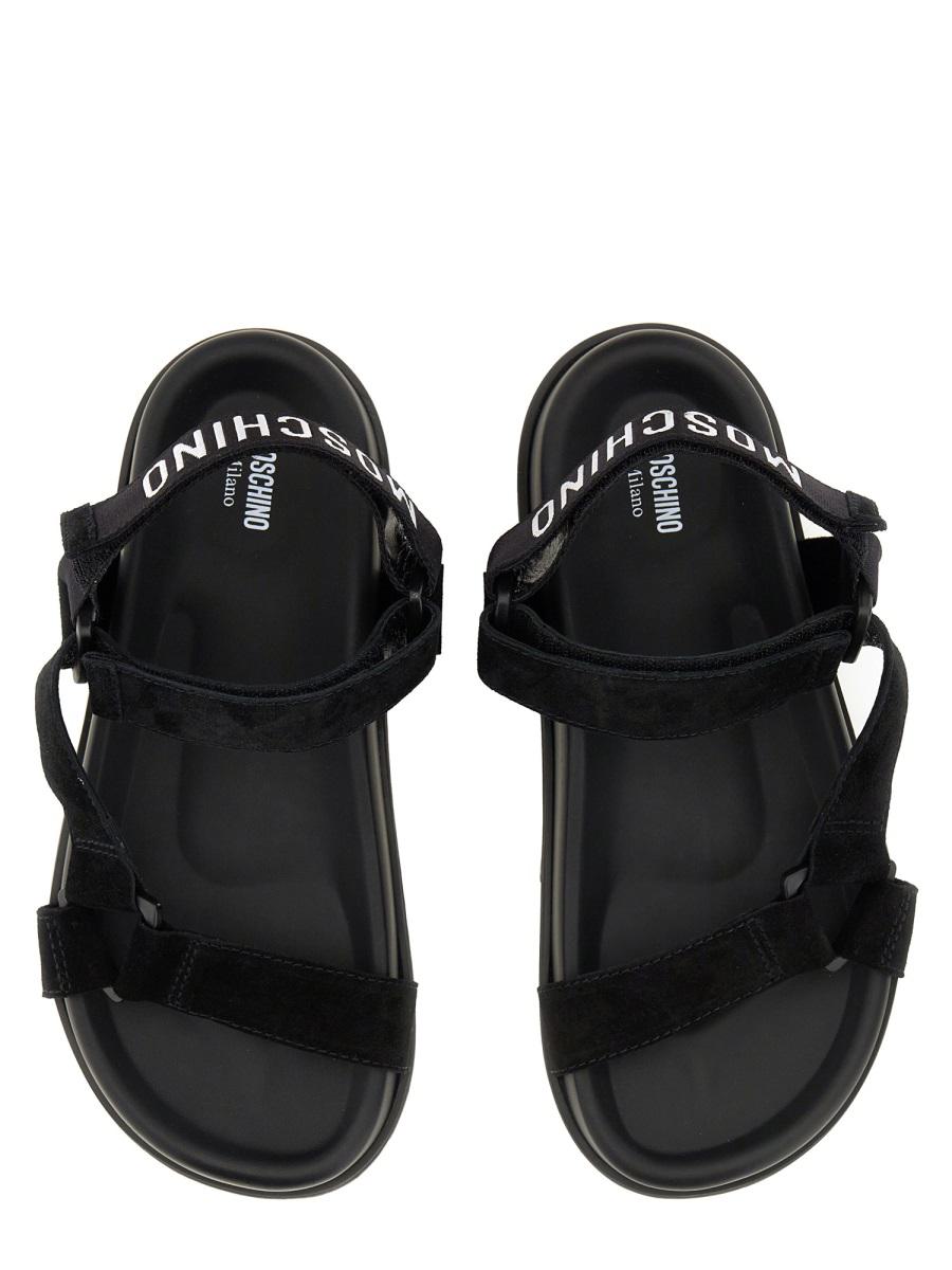 Moschino Sandal With Logo