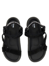 Moschino Sandal With Logo