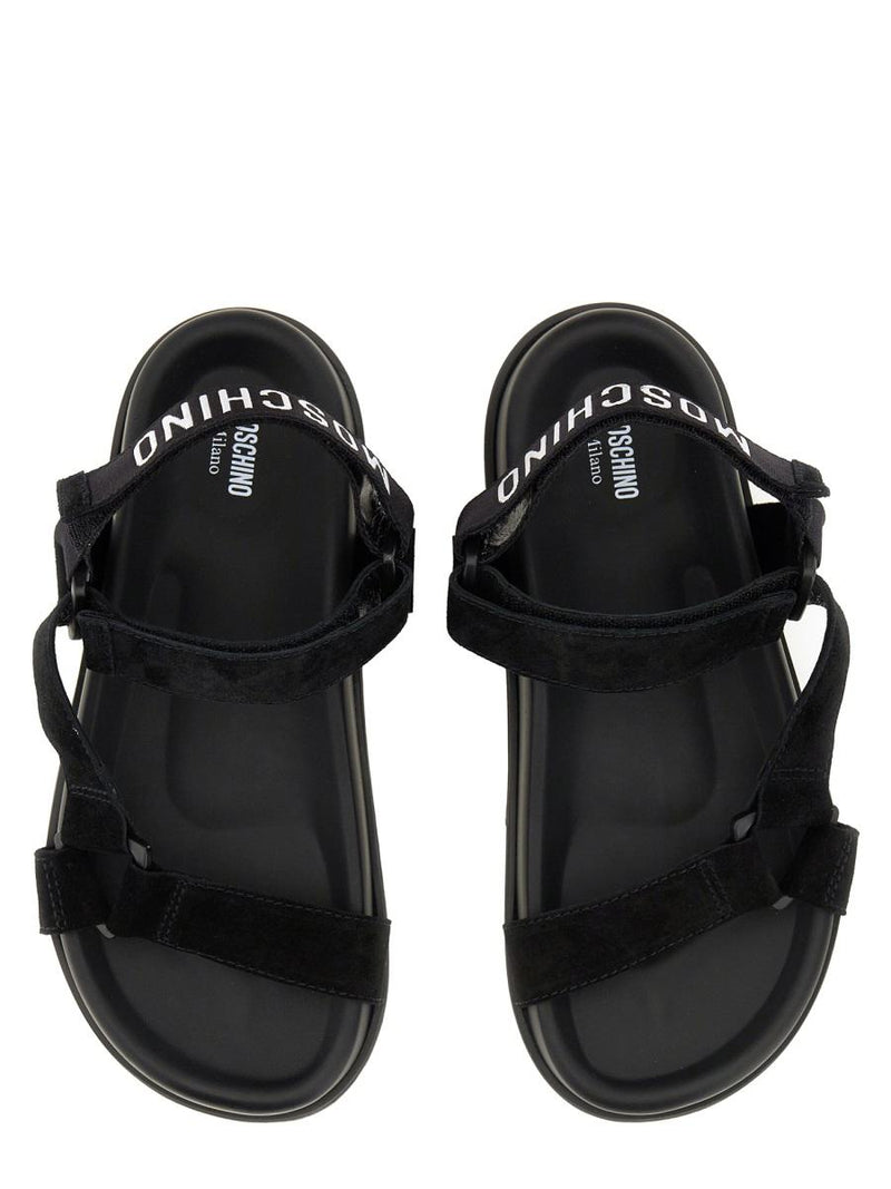 Moschino Sandal With Logo