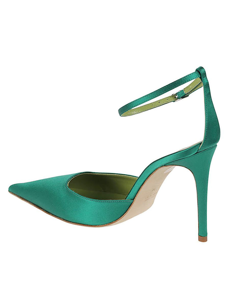 Lella Baldi Satin Pumps