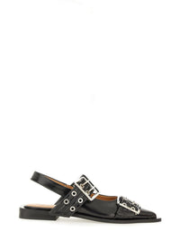 Ganni Ballerina With Buckle
