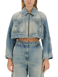 Palm Angels Cropped Fit Jacket