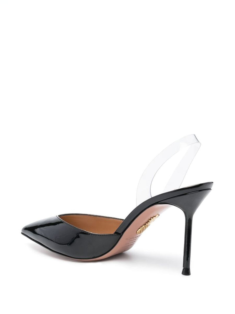Aquazzura V Plexi Sling 85 Shoes