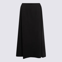 Balenciaga Black Cotton Skirt
