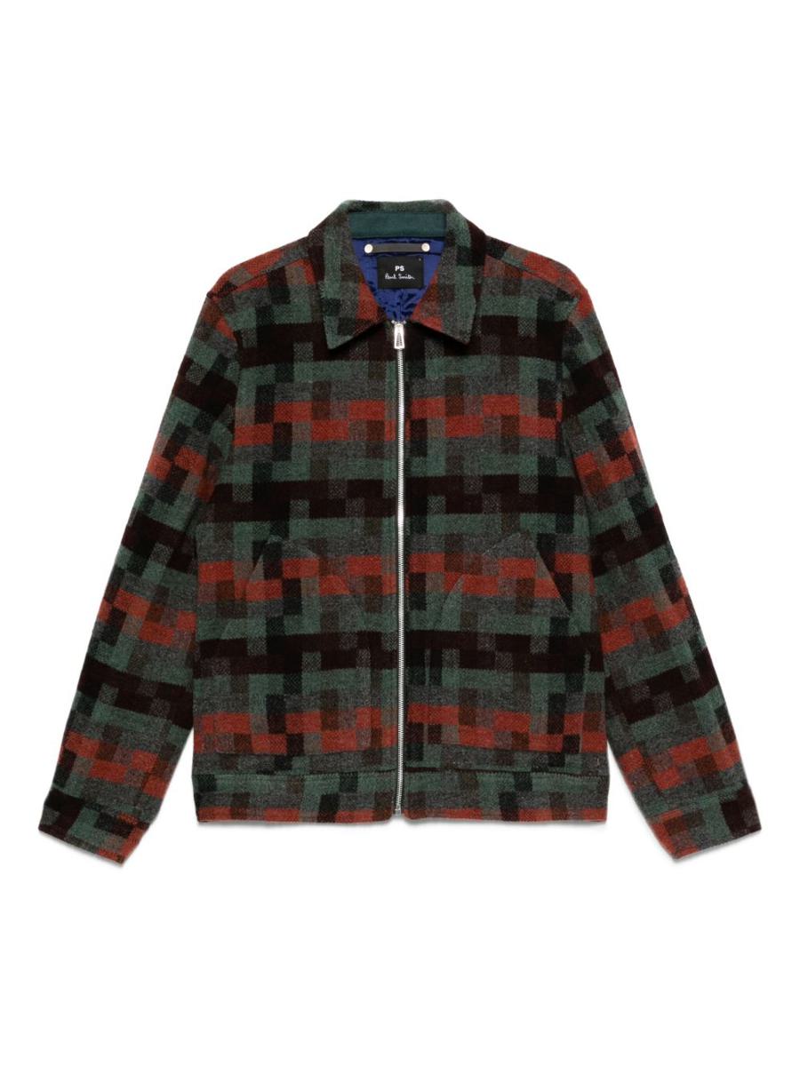 Paul Smith Geometric Zip-Up Jacket