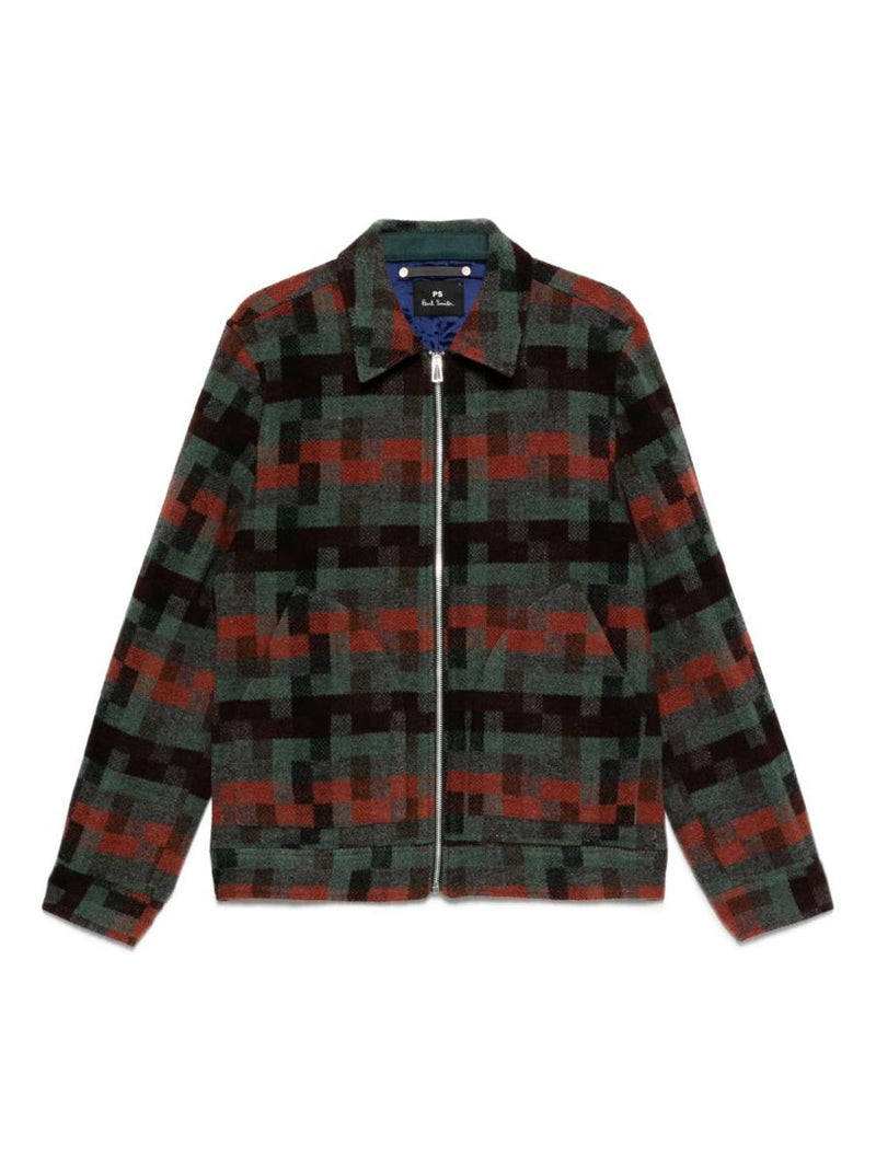 Paul Smith Geometric Zip-Up Jacket