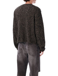 Our Legacy Bear Twist Mouline Wool Cardigan