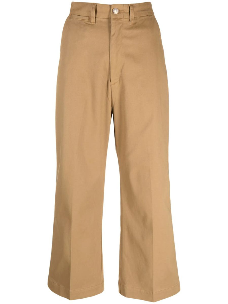 Ralph Lauren High-Waisted Cropped Trousers