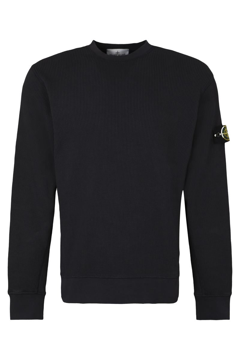 Stone Island Cotton Crew-Neck Sweatshirt