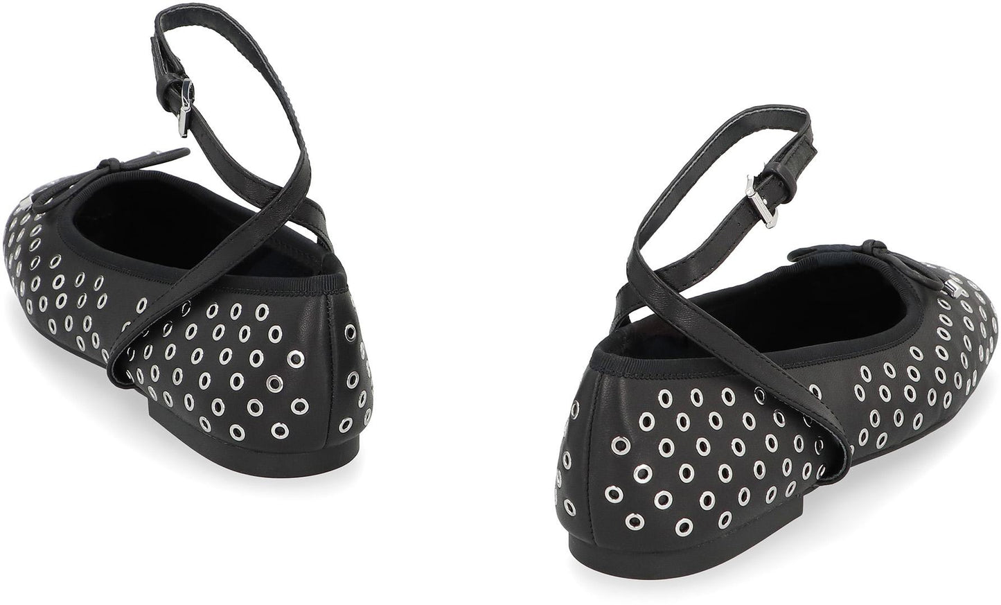 Michael Kors Collette Flex Leather Ballet Flats