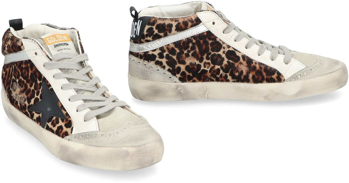 Golden Goose Mid Star Mid-Top Sneakers