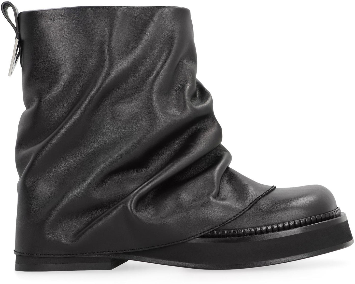 The Attico Mini Robin Combat Leather Boots