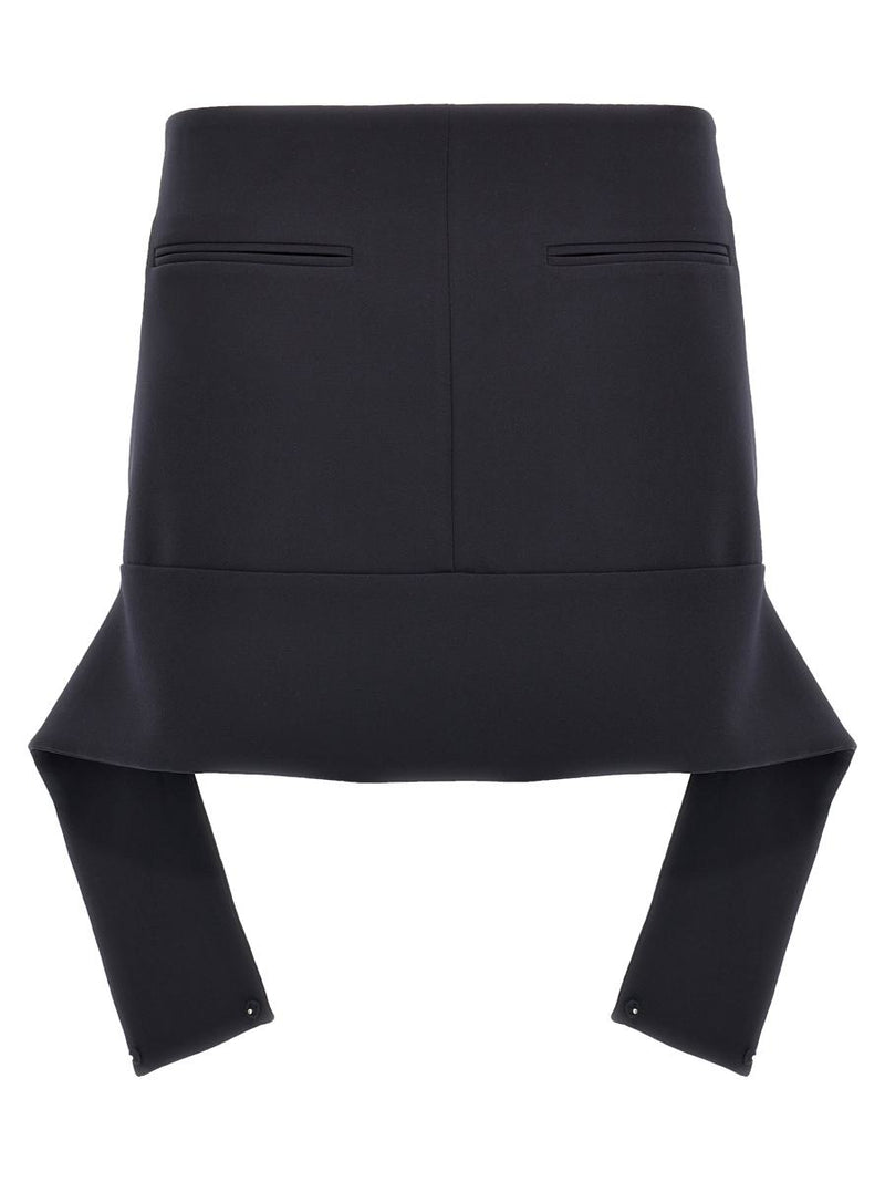 Courrèges 'Reversed Belt Mini' Skirt