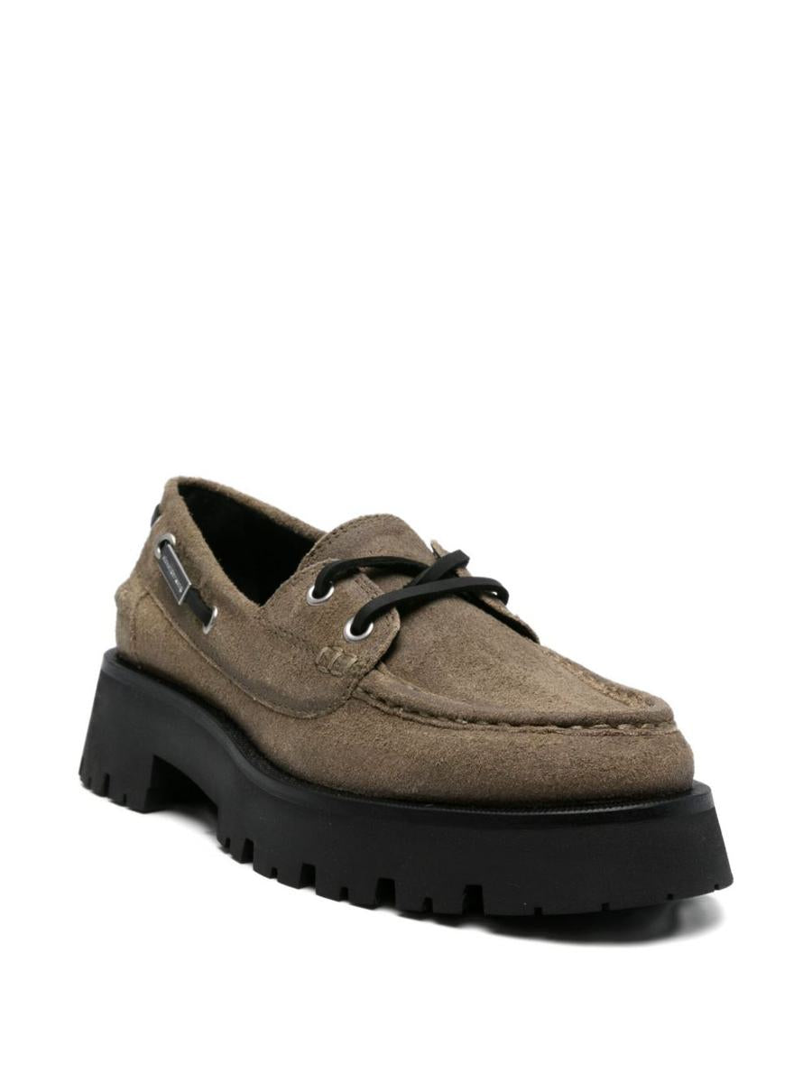 Alexander Wang Brown Platform Loafers