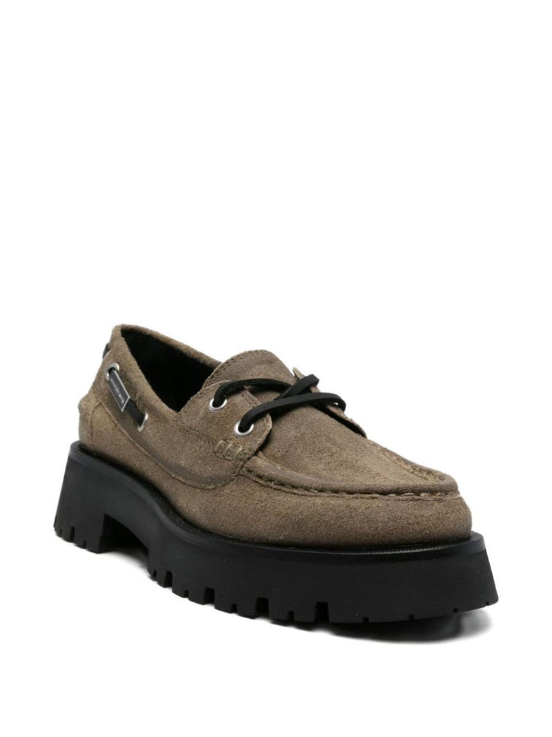 Alexander Wang Brown Platform Loafers