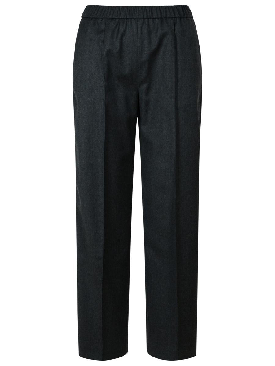 Fabiana Filippi 'Over' Grey Virgin Wool Trousers