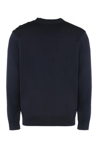 Paul & Shark Virgin Wool Crew-Neck Sweater