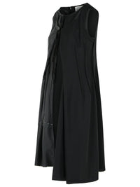 Maison Margiela Black Cupro Blend Dress