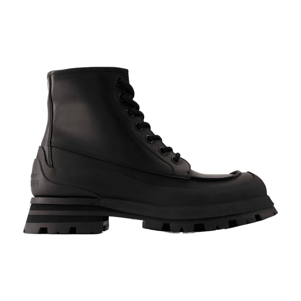 Alexander McQueen Tread Ankle Boots